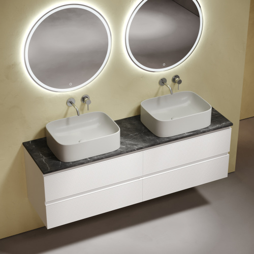 Столешница Sancos TT160A1 160х50 накладная цвет серый - фото 4